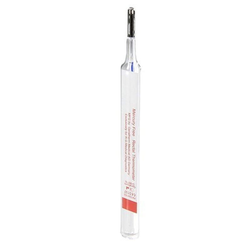 Geratherm Mercury-Free Clinical Thermometer, Rectal – Traditional Analog Temperature Reading – 1 Each - Image 2